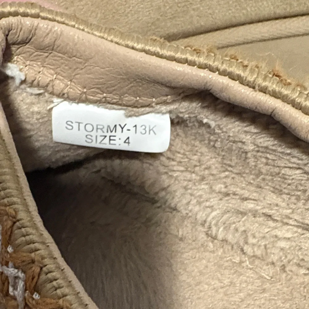 Mudd Brown Kids Slip-On Slippers